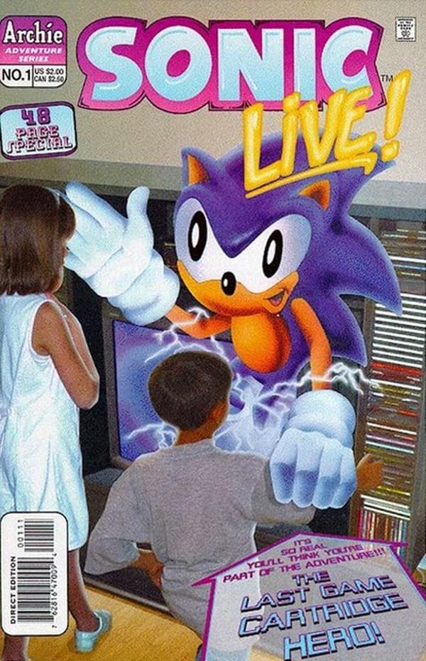 Sonic Live Special #1 cover