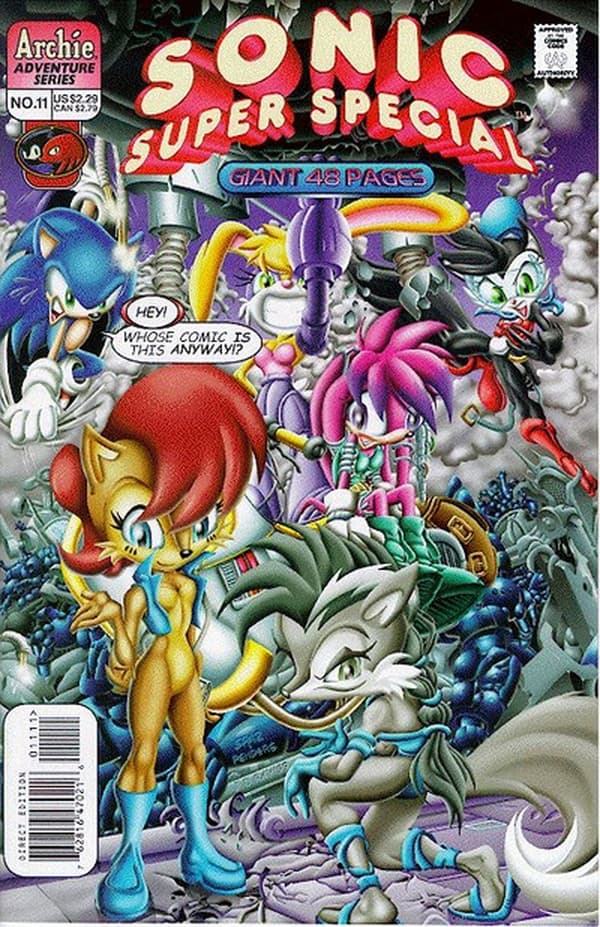 Sonic Super Special #11 cover