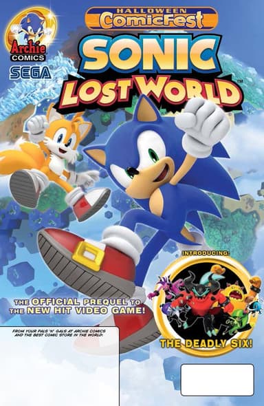 Sonic Lost World, Halloween Comic Fest Edition
