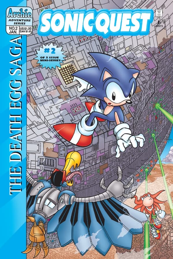 Sonic Quest: The Death Egg Saga #2 cover