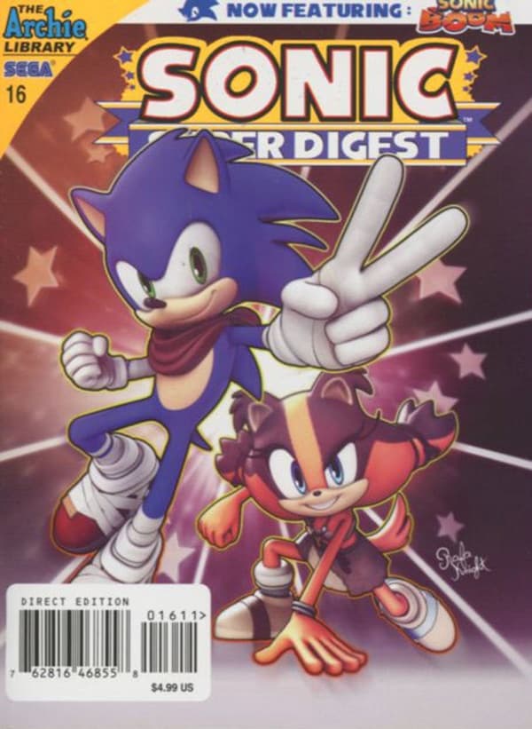 Sonic Super Digest #16 cover