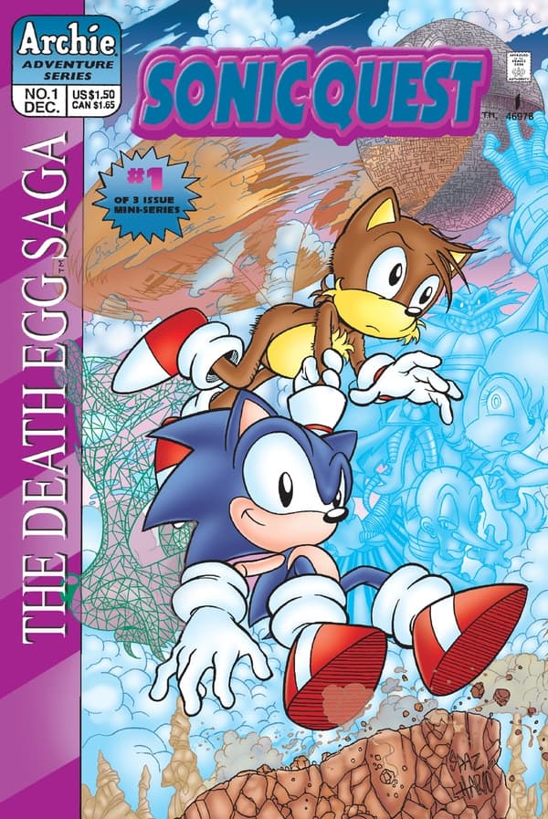 Sonic Quest: The Death Egg Saga #1 cover