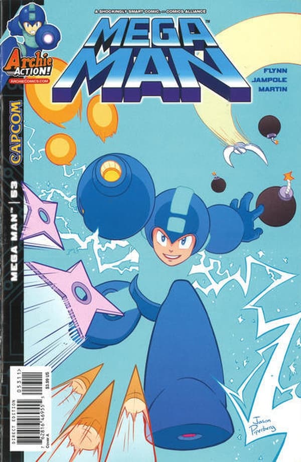 Mega Man #53 cover