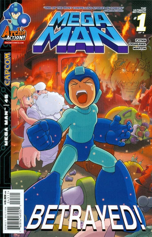 Mega Man #45 cover