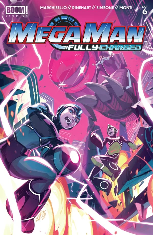 Mega Man: Fully Charged #6 cover