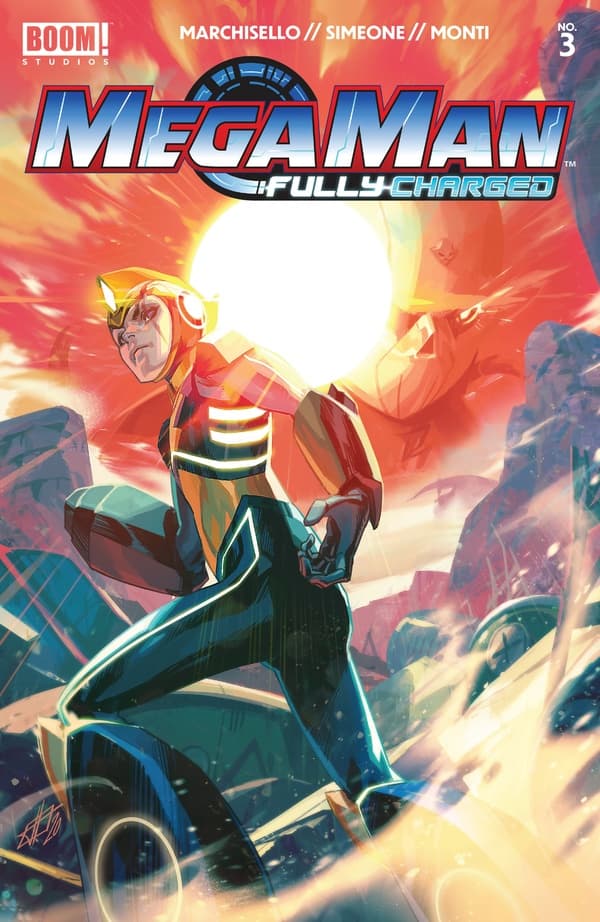 Mega Man: Fully Charged #3 cover