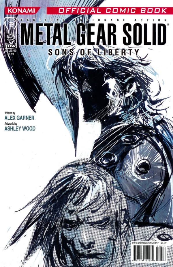 Metal Gear Solid: Sons of Liberty #10 cover