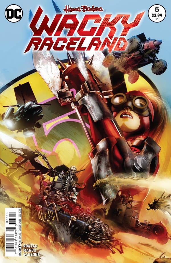 Wacky Raceland #5 cover
