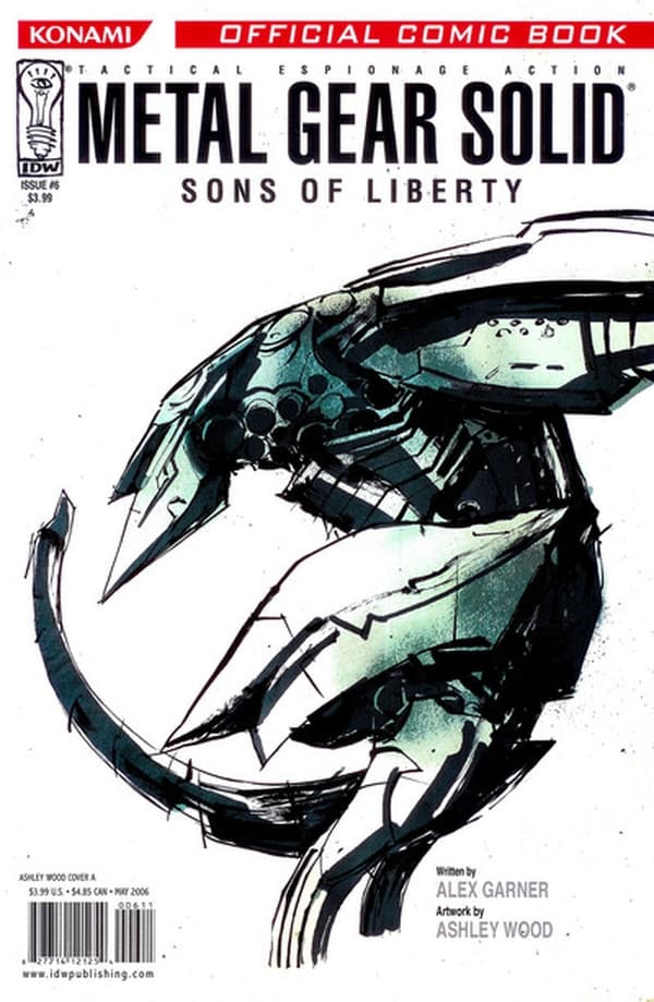 Metal Gear Solid: Sons of Liberty #6 cover
