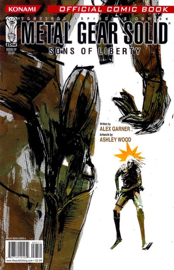 Metal Gear Solid: Sons of Liberty #7 cover