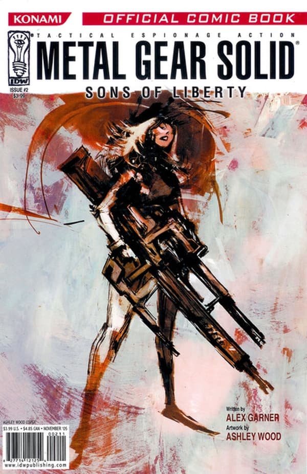 Metal Gear Solid: Sons of Liberty #2 cover