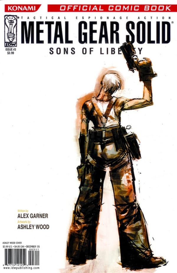 Metal Gear Solid: Sons of Liberty #3 cover