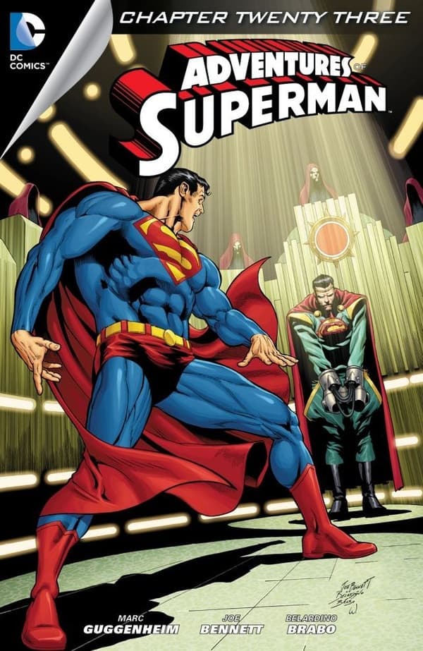 Adventures of Superman #23 cover