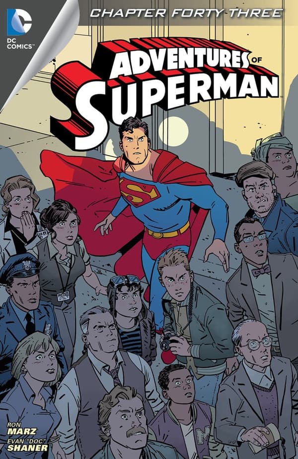 Adventures of Superman #43 cover
