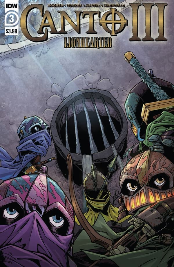 Canto III: Lionhearted #3 cover