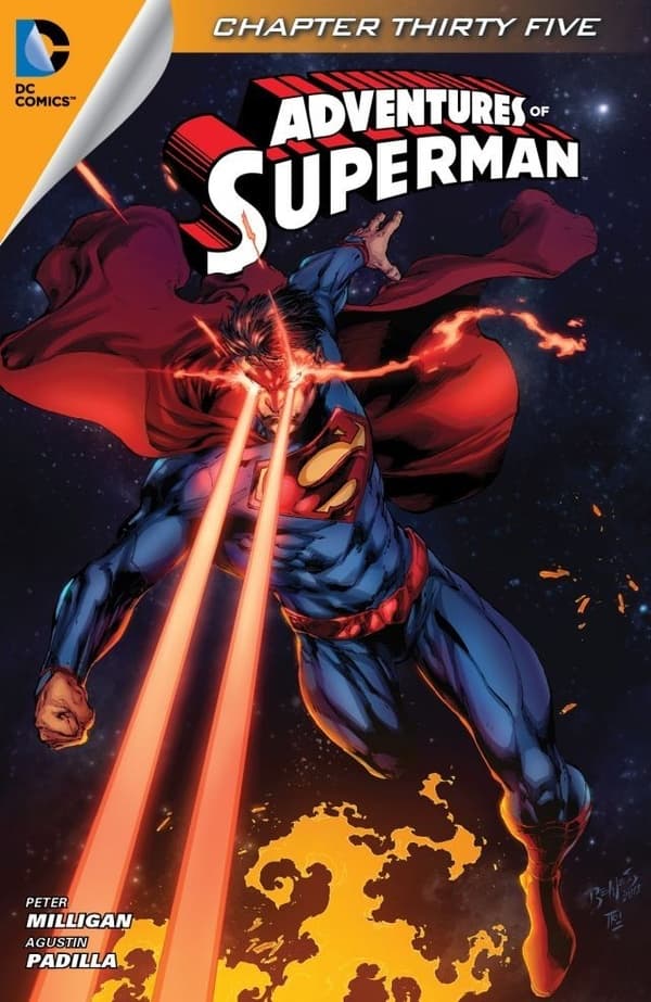 Adventures of Superman #35 cover