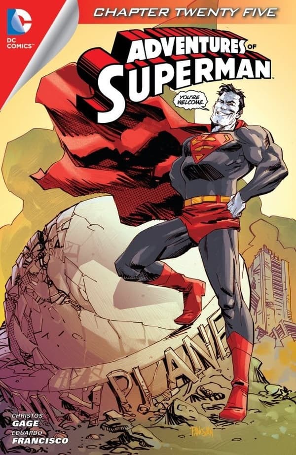 Adventures of Superman #25 cover