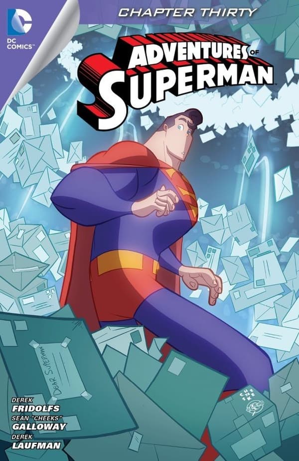 Adventures of Superman #30 cover