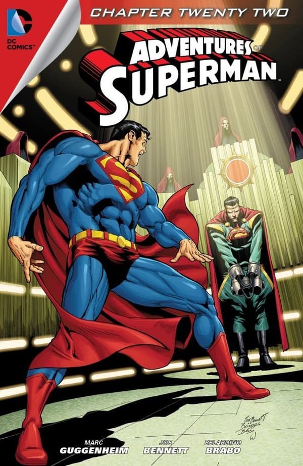 Adventures of Superman #22 cover