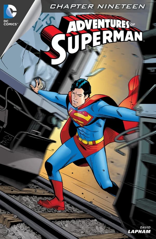 Adventures of Superman #19 cover