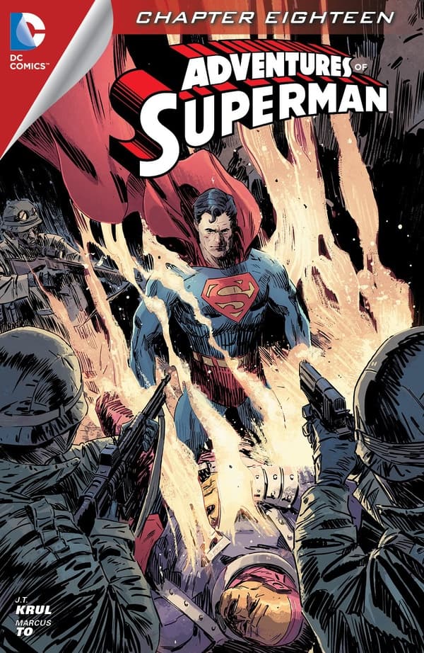 Adventures of Superman #18 cover