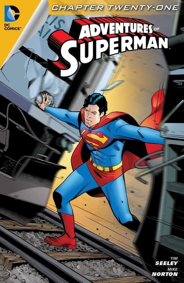 Adventures of Superman #21 cover