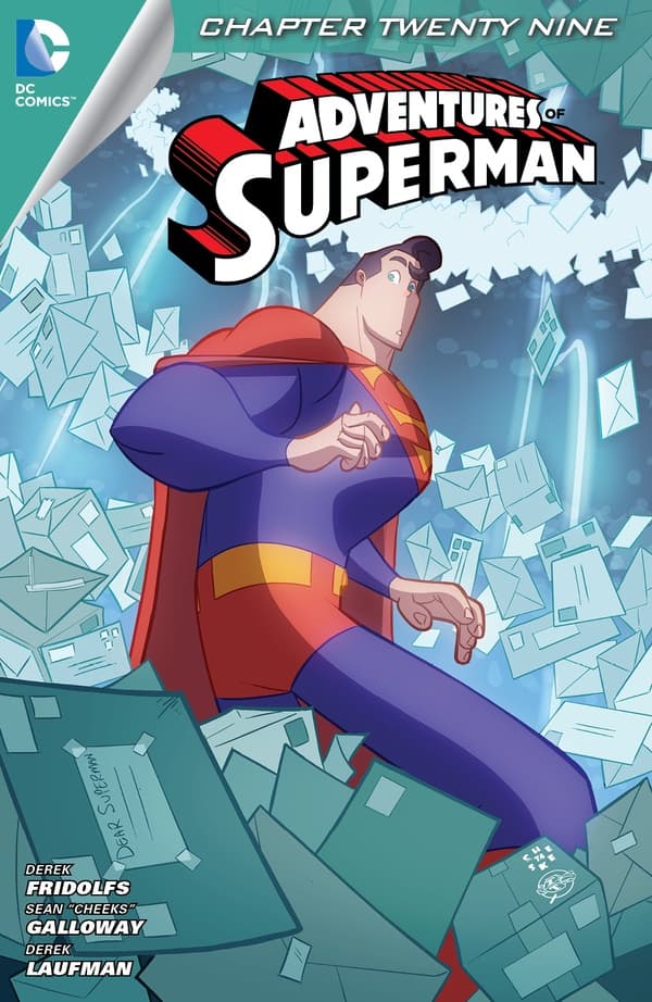 Adventures of Superman #29 cover