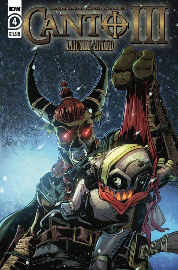 Canto III: Lionhearted #4 cover