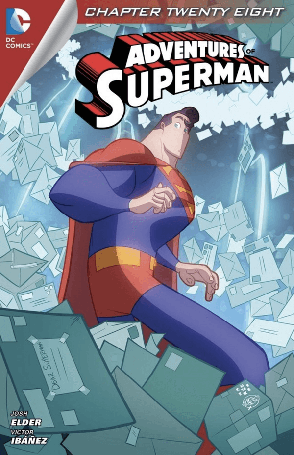 Adventures of Superman #28 cover