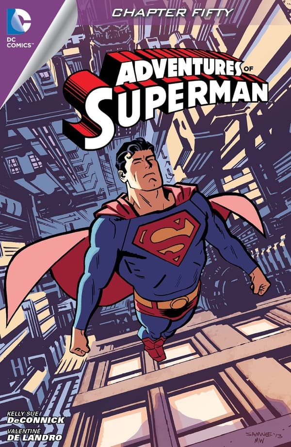 Adventures of Superman #50 cover
