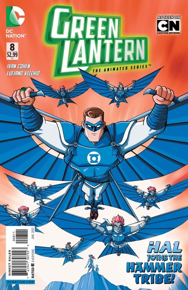 Green Lantern: The Animated Series #8 cover