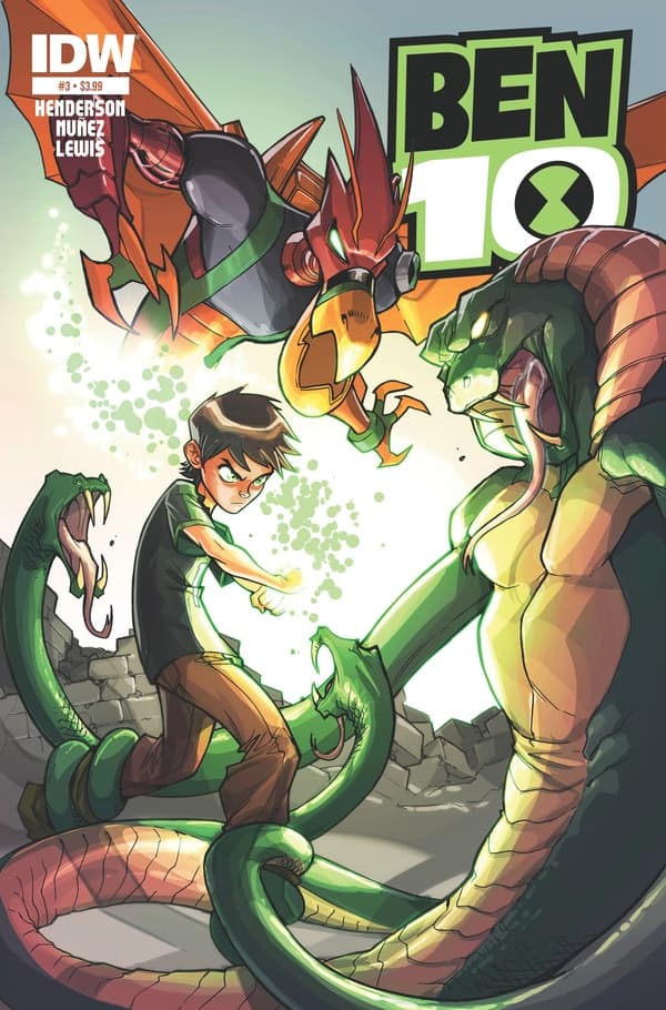 Ben 10 #3 cover