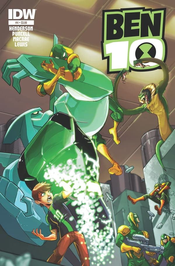 Ben 10 #4 cover
