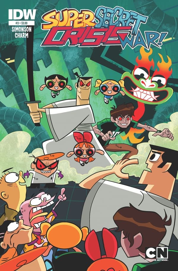Super Secret Crisis War! #3 cover