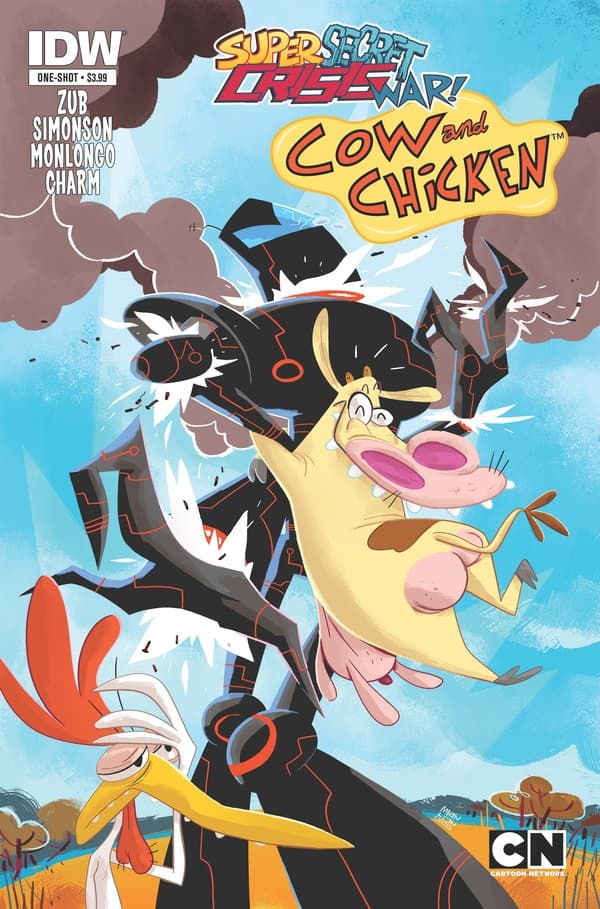 Super Secret Crisis War! Cow and Chicken One-Shot #1 cover