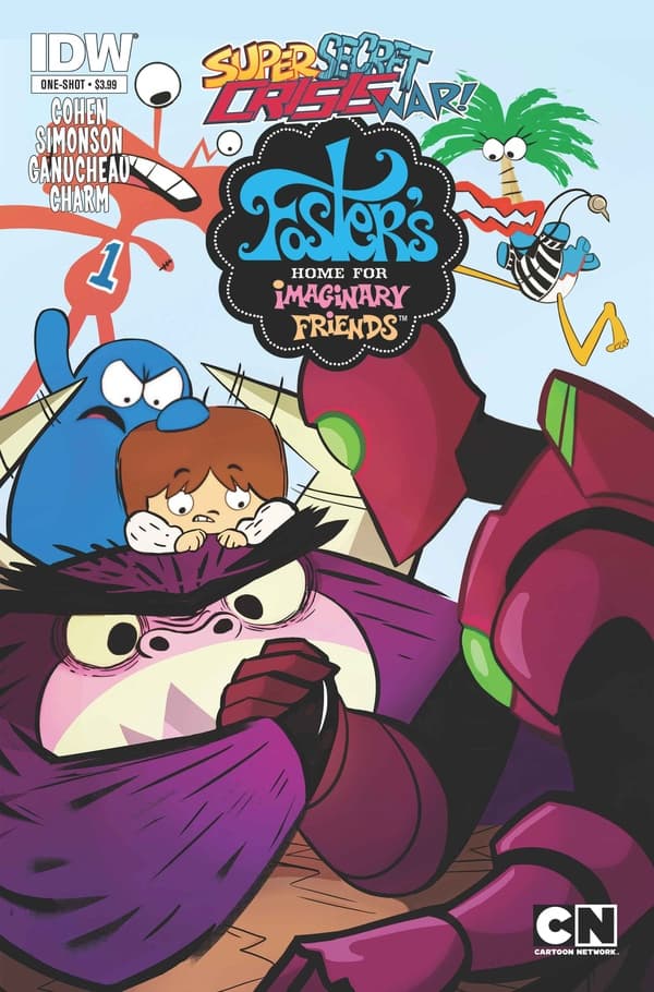 Super Secret Crisis War! Foster's Home For Imaginary Friends One-Shot #1 cover