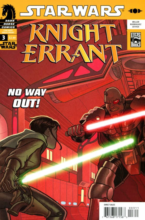 Star Wars: Knight Errant #3 cover