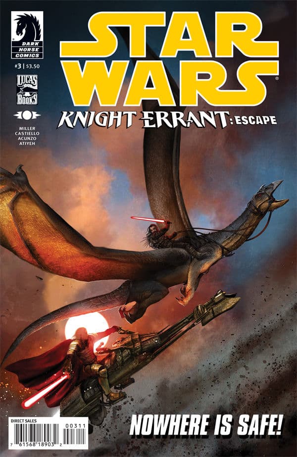 Star Wars: Knight Errant: Escape #3 cover