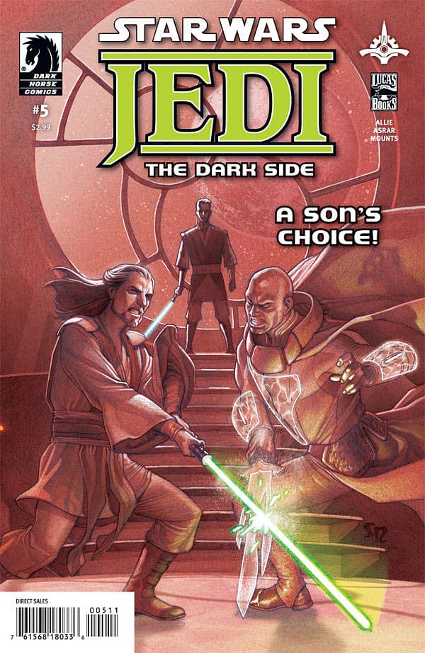 Star Wars: Jedi - The Dark Side #5 cover