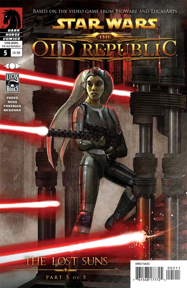 Star Wars: The Old Republic - The Lost Suns #5 cover
