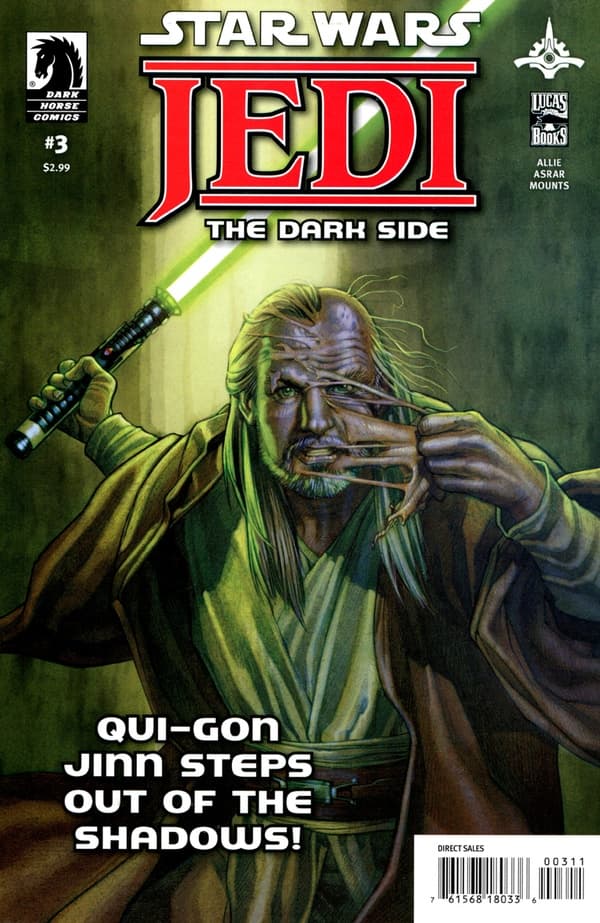 Star Wars: Jedi - The Dark Side #3 cover