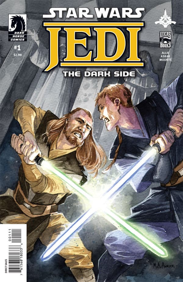 Star Wars: Jedi - The Dark Side #1 cover