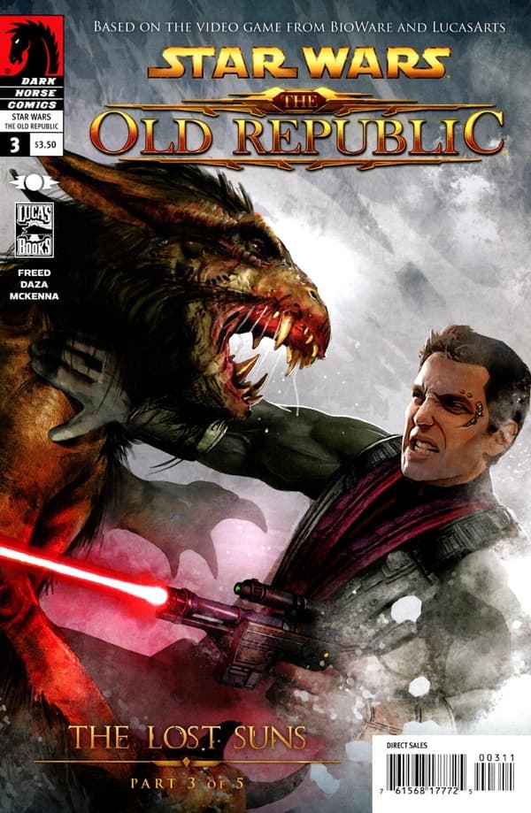 Star Wars: The Old Republic - The Lost Suns #3 cover