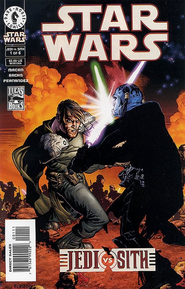 Star Wars: Jedi vs. Sith #1 cover