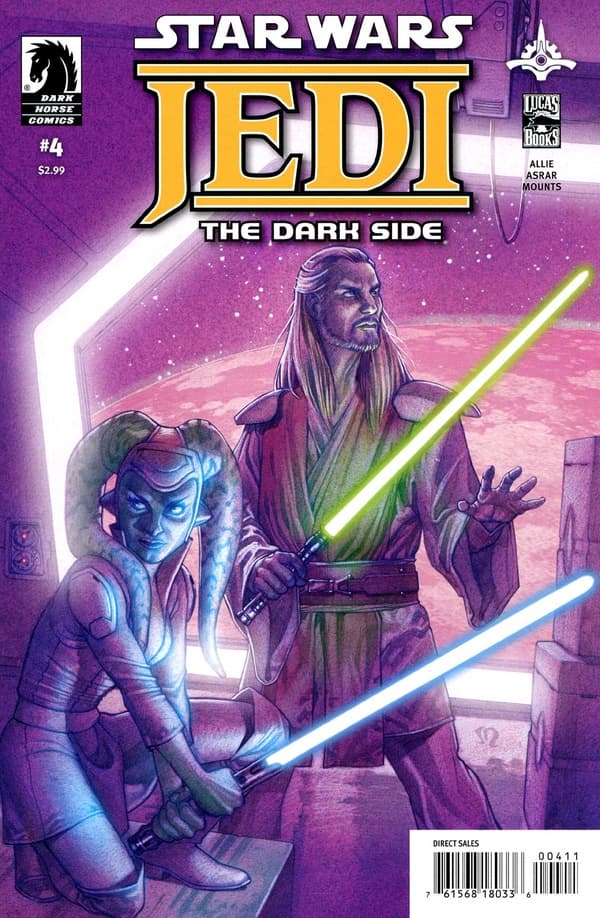 Star Wars: Jedi - The Dark Side #4 cover