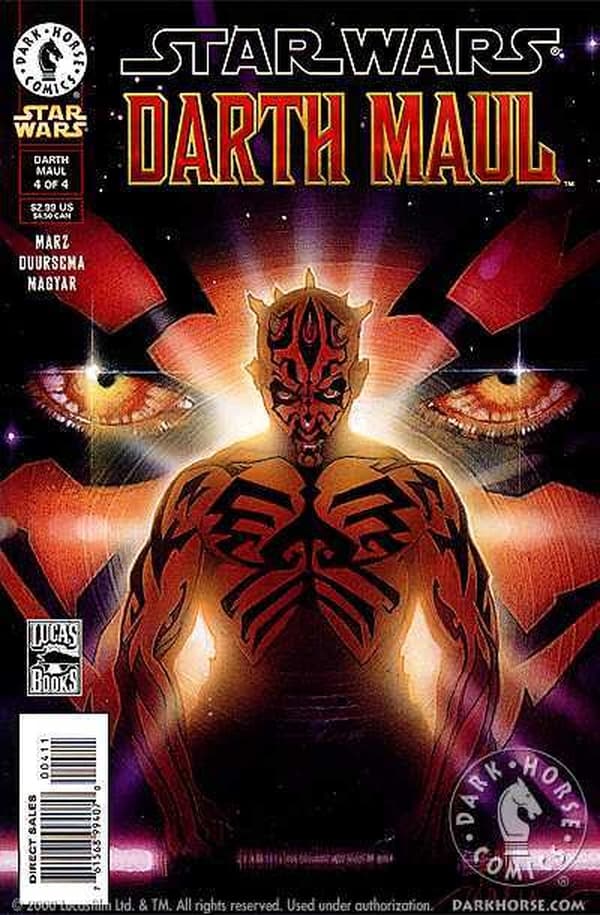 Star Wars: Darth Maul #4 cover