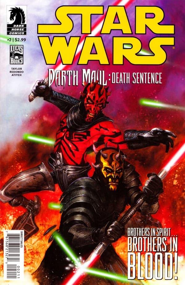 Star Wars: Darth Maul - Death Sentence #2 cover