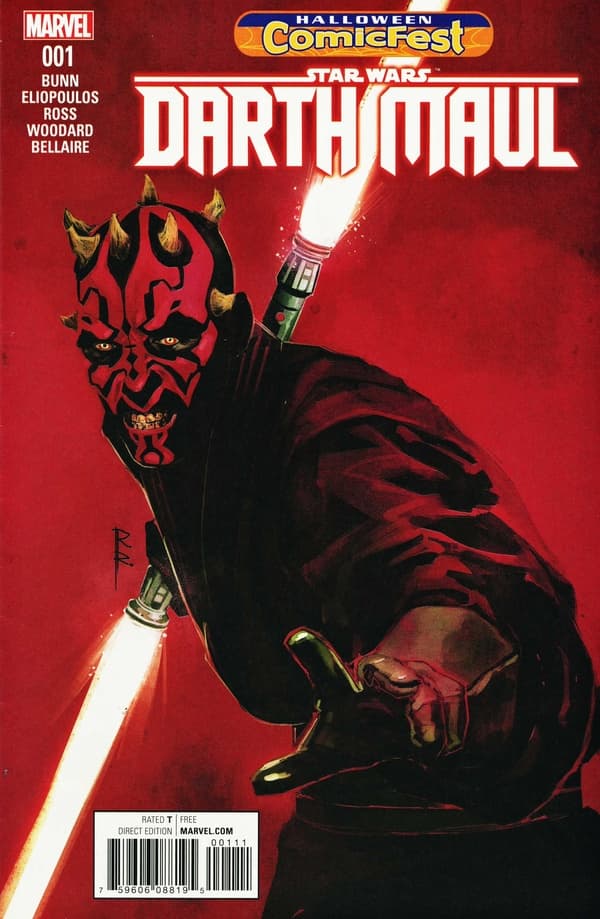 Star Wars: Darth Maul Halloween Comic Fest 2017 #1 cover