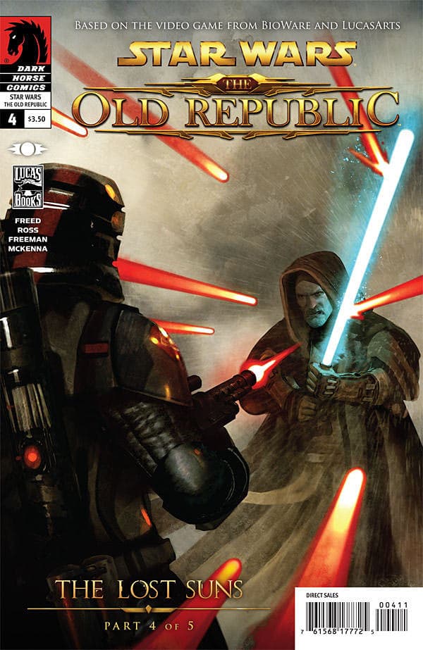 Star Wars: The Old Republic - The Lost Suns #4 cover