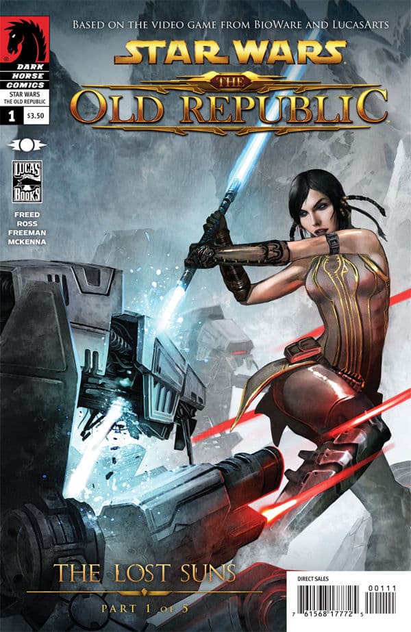 Star Wars: The Old Republic - The Lost Suns #1 cover